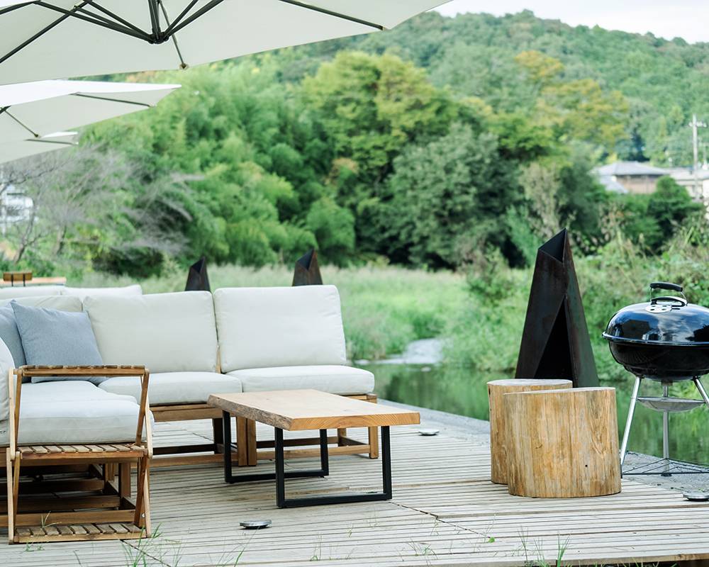 COMORIVERのBBQ-キャンプ