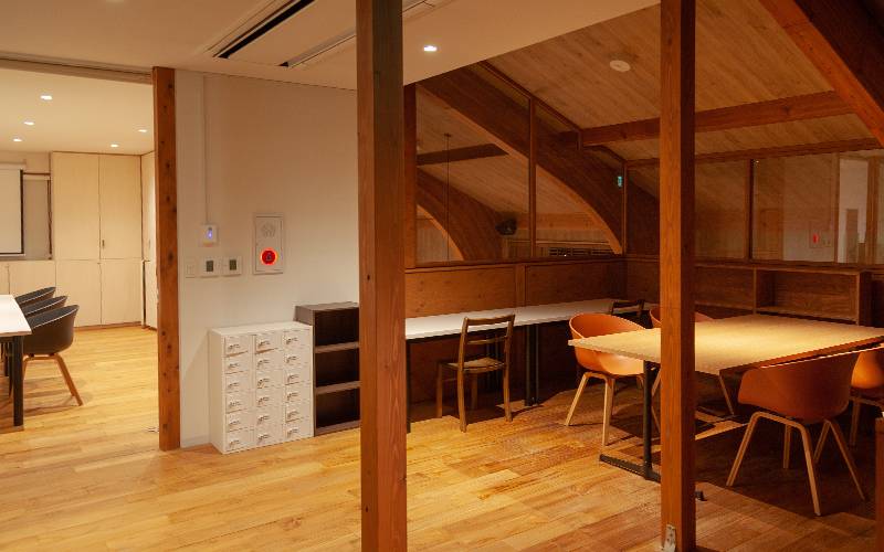 充実した会議エリア