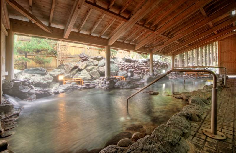 温泉無料利用券つき